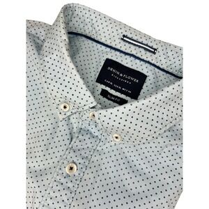 Denim & Flower Slim Fit Men's Size XL Button up Long Sleeve Shirt